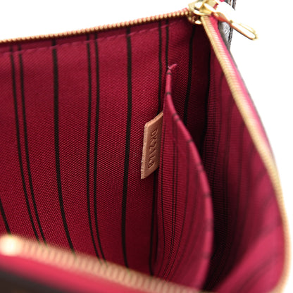 Louis Vuitton Monogram Neverfull MM GM Pochette Pivoine 6 of 7