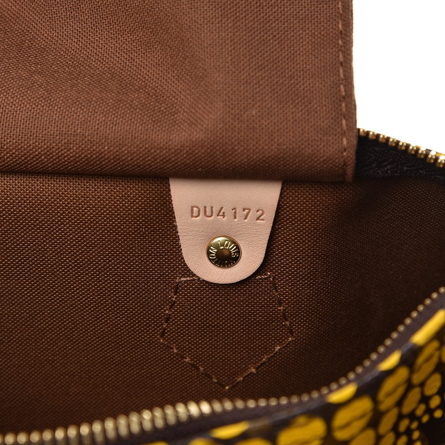 Monogram Kusama Town Speedy 30 Yellow