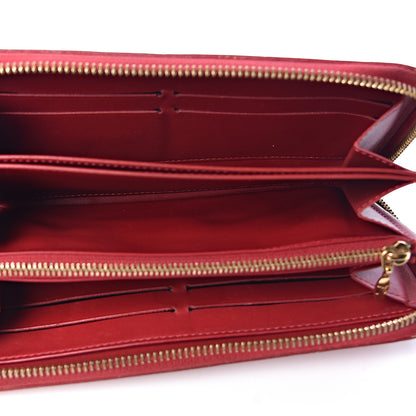 Louis Vuitton Vernis Zippy Wallet Pomme D'Amour 5 of 13