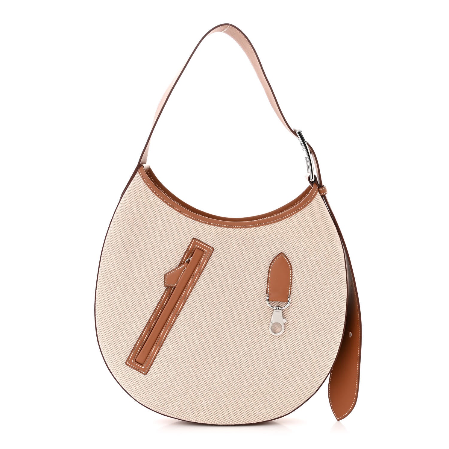 Hermes Canvas Swift Arcon Beige Gold 1 of 11