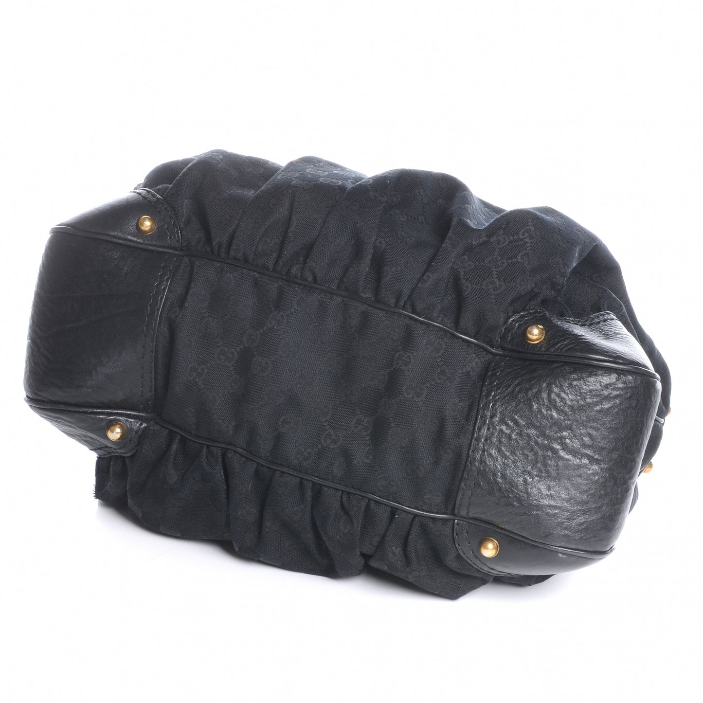 Monogram Large Jockey Hobo Black