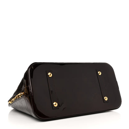 Louis Vuitton Vernis Alma GM Amarante 4 of 11