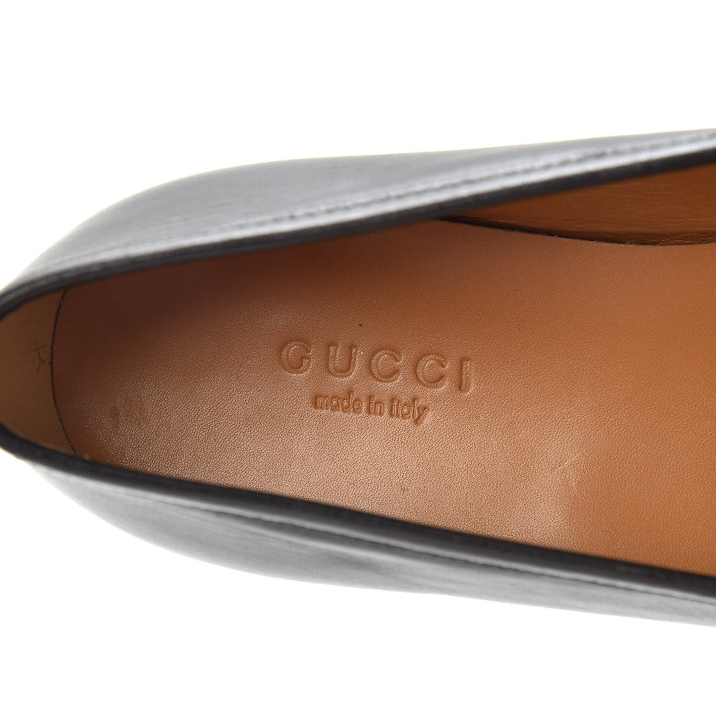 Calfskin Womens Jordaan Loafers 37.5 Black
