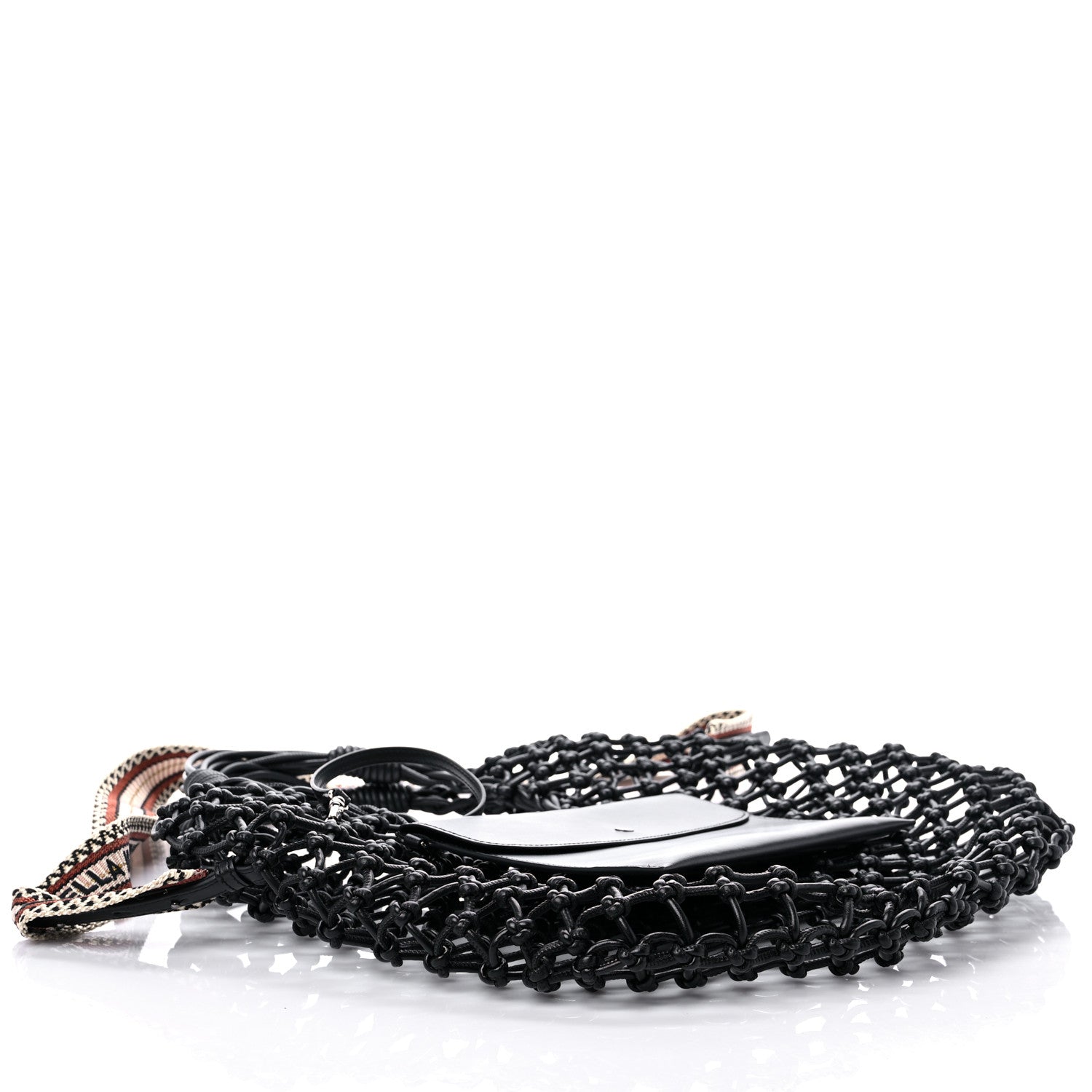 Stella McCartney Alter Nappa Knotted Structure Tote Black 4 of 8