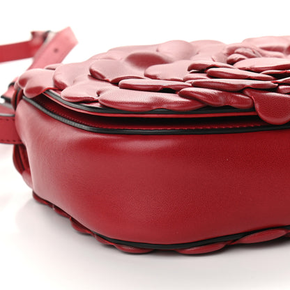Valentino Garavani Nappa Atelier 03 Rose Edition Small Flap Crossbody Bag Cerise 7 of 8