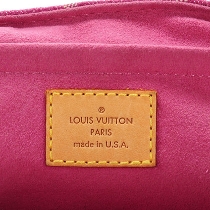 Louis Vuitton Monogram Denim Mini Pleaty Fuchsia 6 of 9