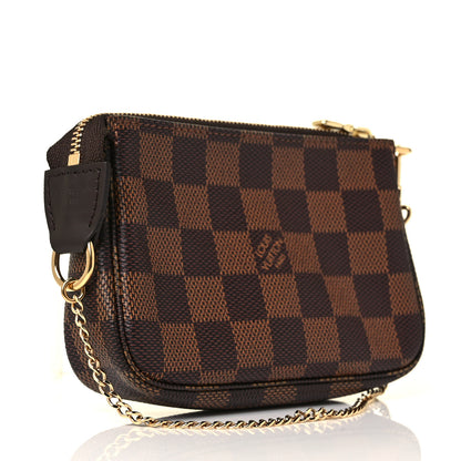 Louis Vuitton Damier Ebene Mini Pochette Accessories 3 of 10