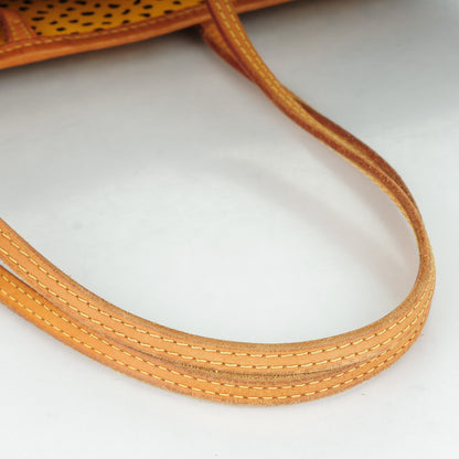 Louis Vuitton Monogram Kusama Waves Neverfull MM Yellow 9 of 10