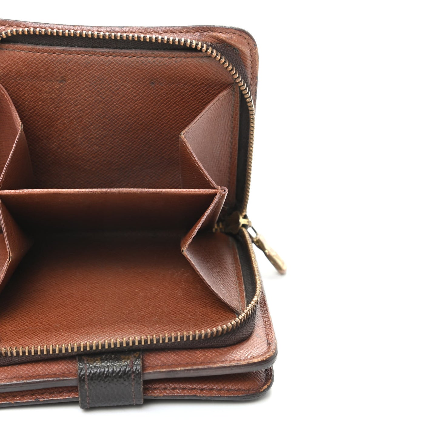 Monogram Compact Zippe Zipped Wallet