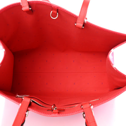 Louis Vuitton Monogram Escale Onthego GM Rouge 5 of 13