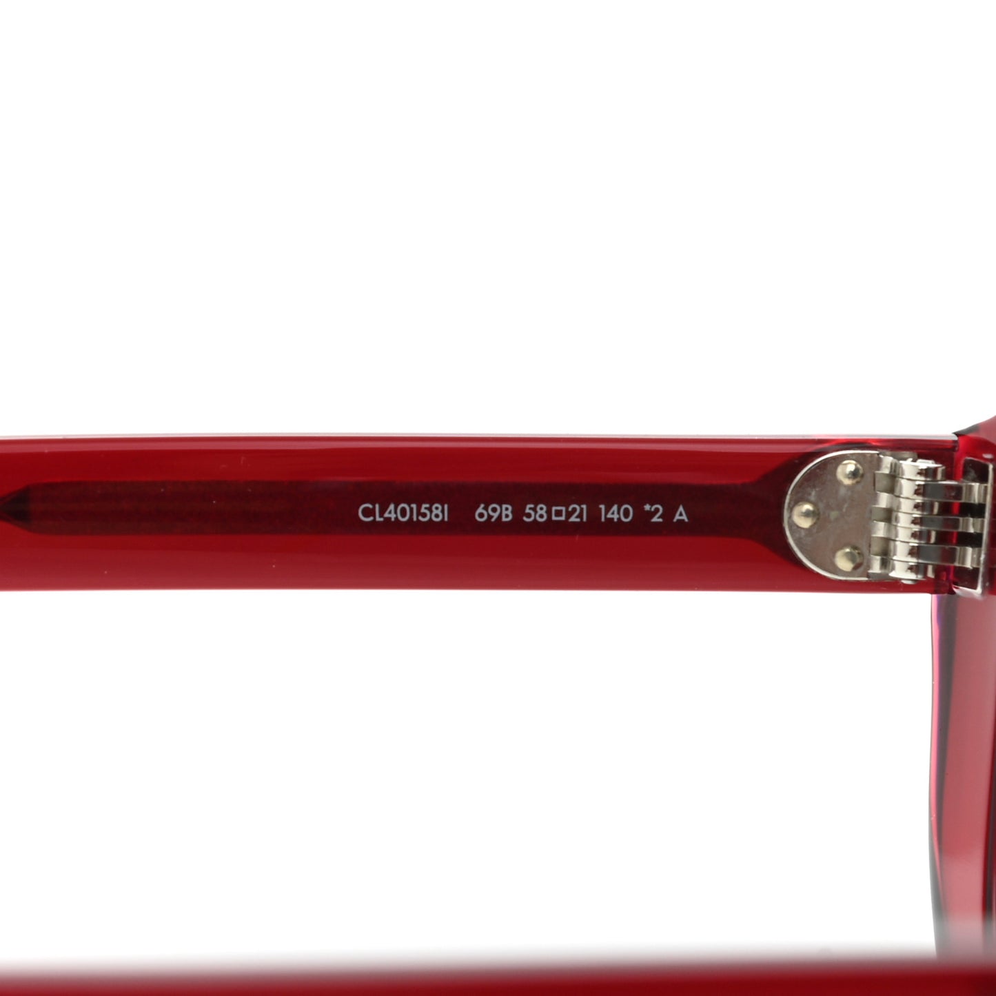 Acetate Sunglasses CL40158I Red