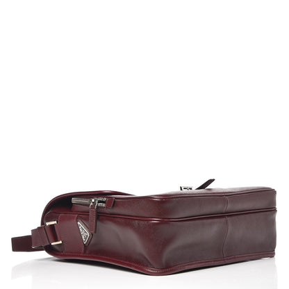 Prada Saffiano Messenger Satchel Granato 4 of 13