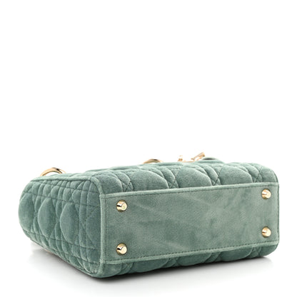 Christian Dior Velvet Mini Lady Dior Green 4 of 9