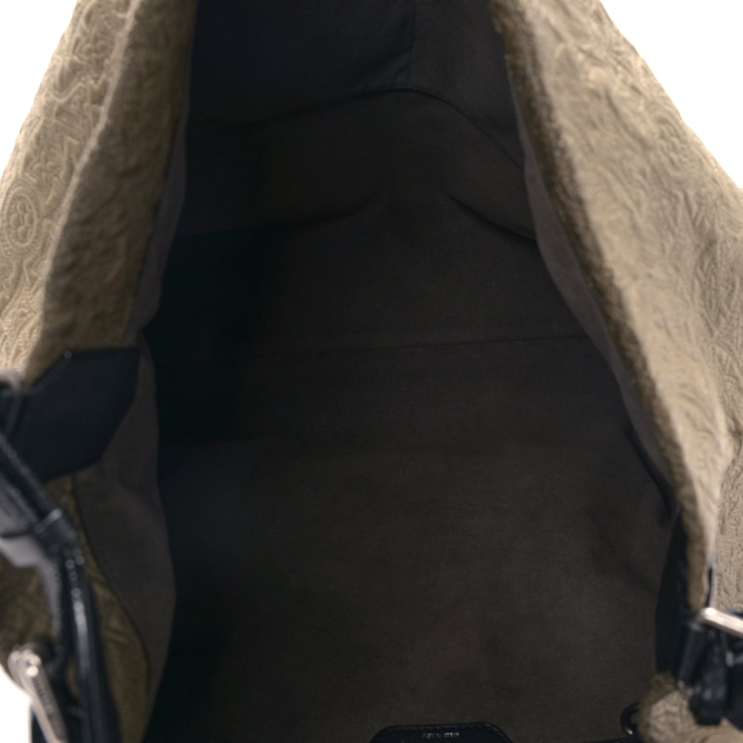 Monogram Lambskin Antheia Hobo GM Fumee