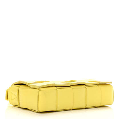 Bottega Veneta Nappa Maxi Intreccio Cassette Bag Lemonade 4 of 11