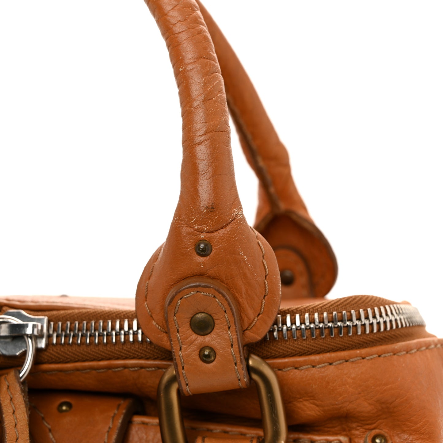 Calfskin Small Paddington Vanity Case Naturel