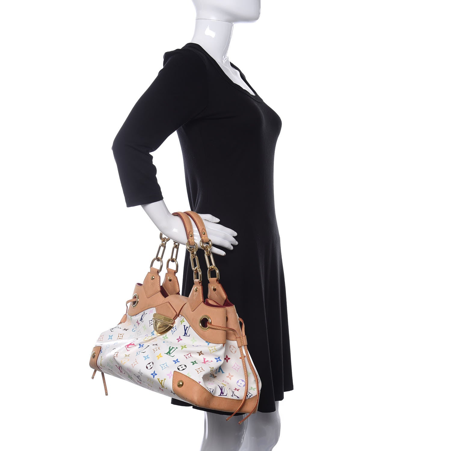 Louis Vuitton Monogram Multicolor Ursula White 2 of 11