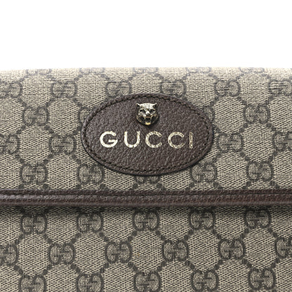 Gucci GG Supreme Monogram Neo Vintage Web Belt Bag Brown 8 of 11