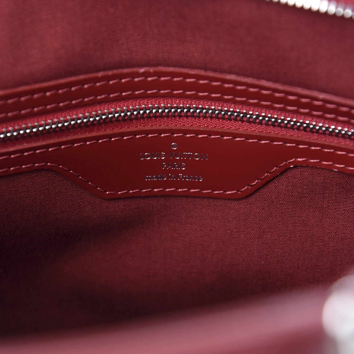Louis Vuitton Epi Brea Carmine 9 of 10