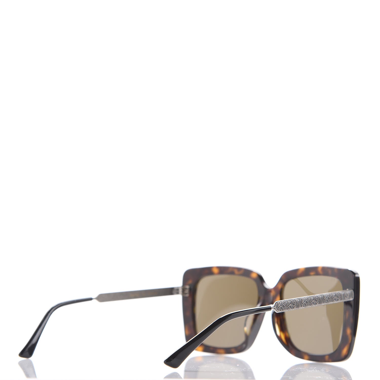 Gucci Squared Frame Sunglasses GG0216SA Tortoise 3 of 8