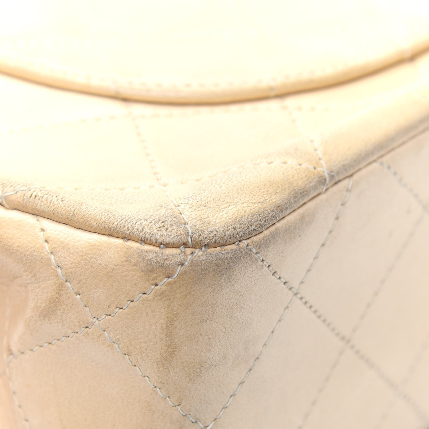 Chanel Lambskin Quilted Small Double Flap Beige 23 of 29