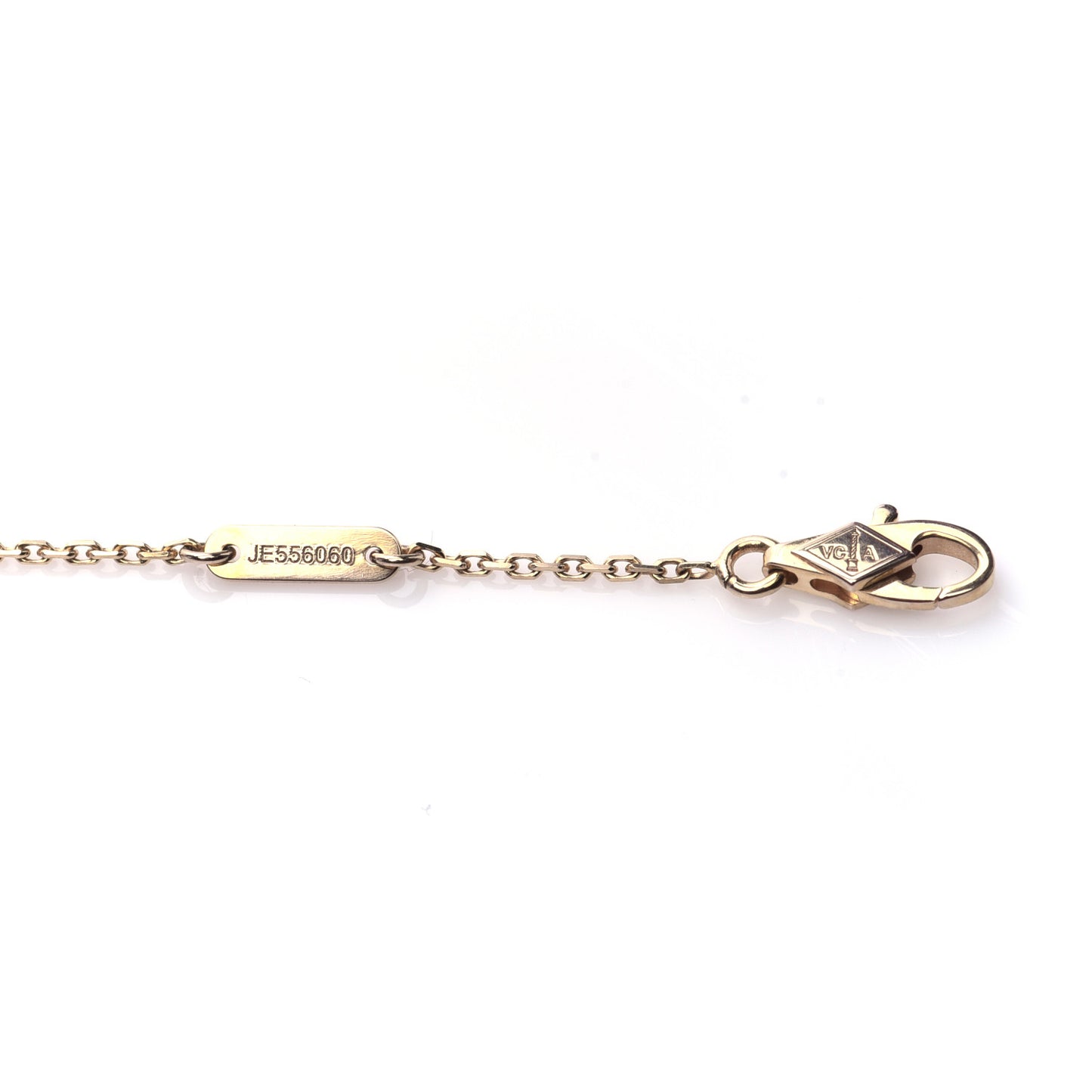 18K Rose Gold Carnelian Sweet Alhambra Heart Pendant Necklace