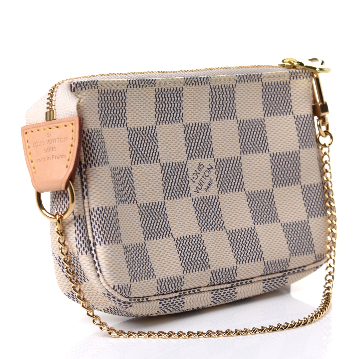 Louis Vuitton Damier Azur Mini Pochette Accessories 4 of 8