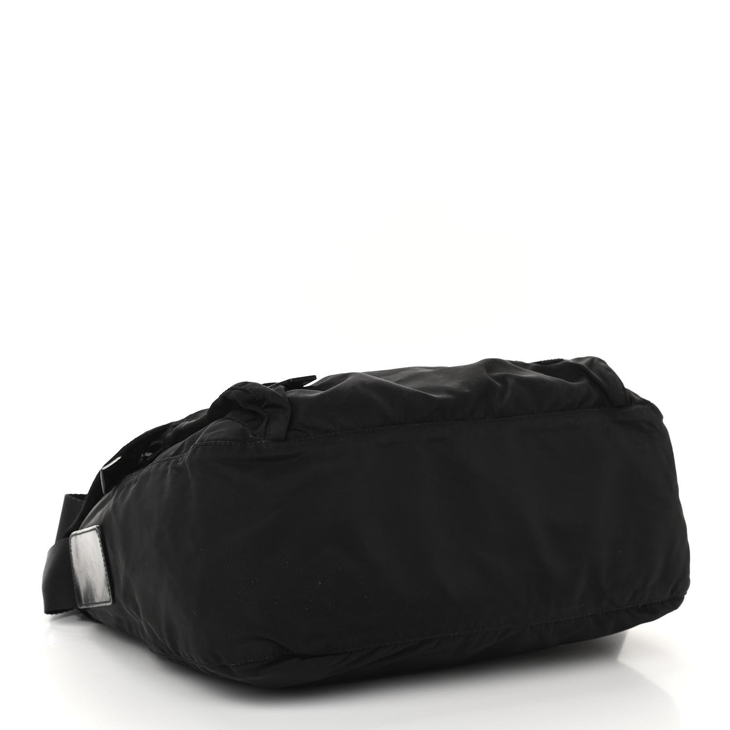 Tessuto Nylon Vela Messenger Bag Black