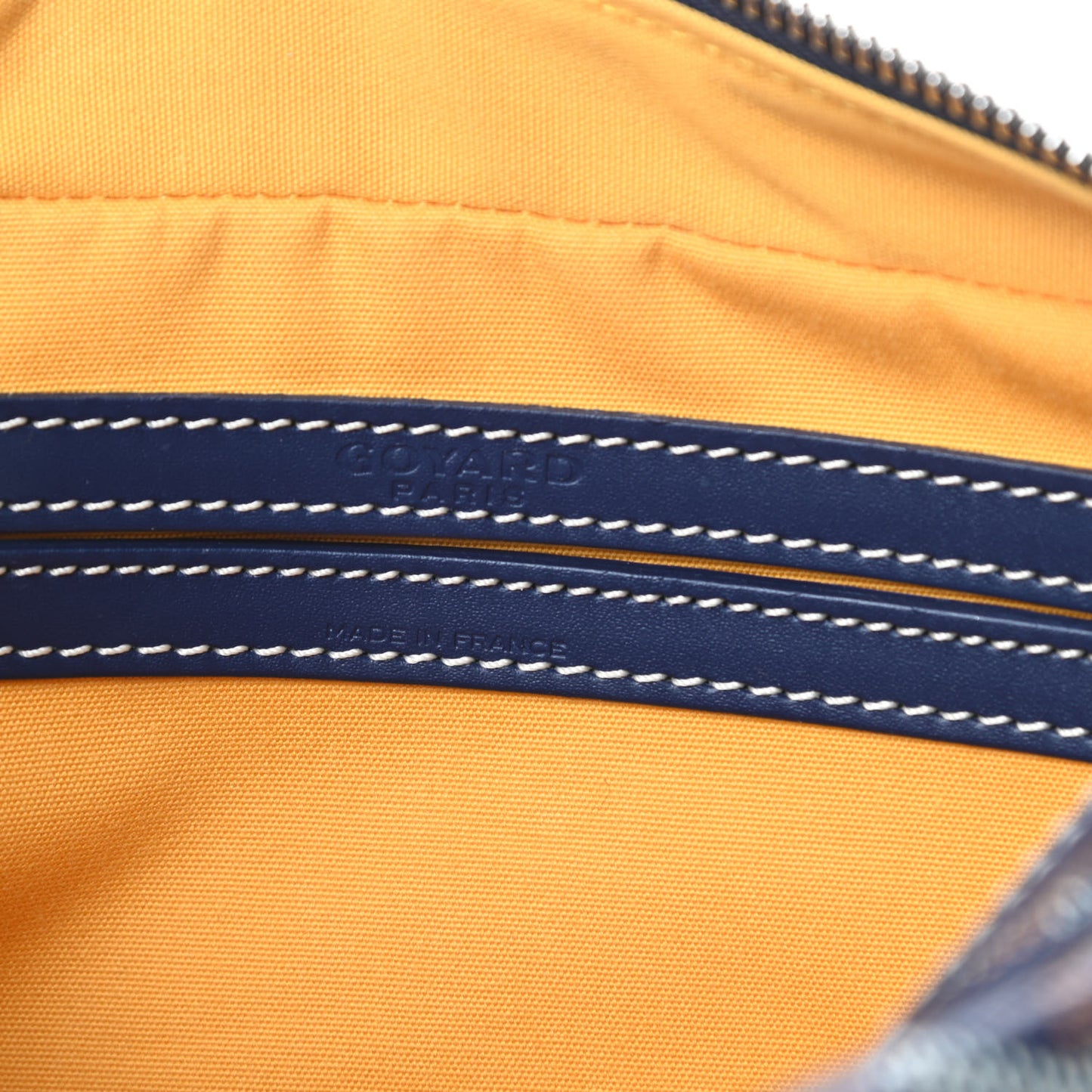 Goyardine Sac Cap Vert Navy