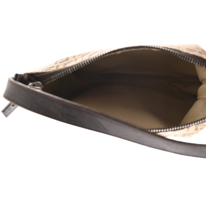 Fendi Zucchino Pochette Dark Brown 4 of 15