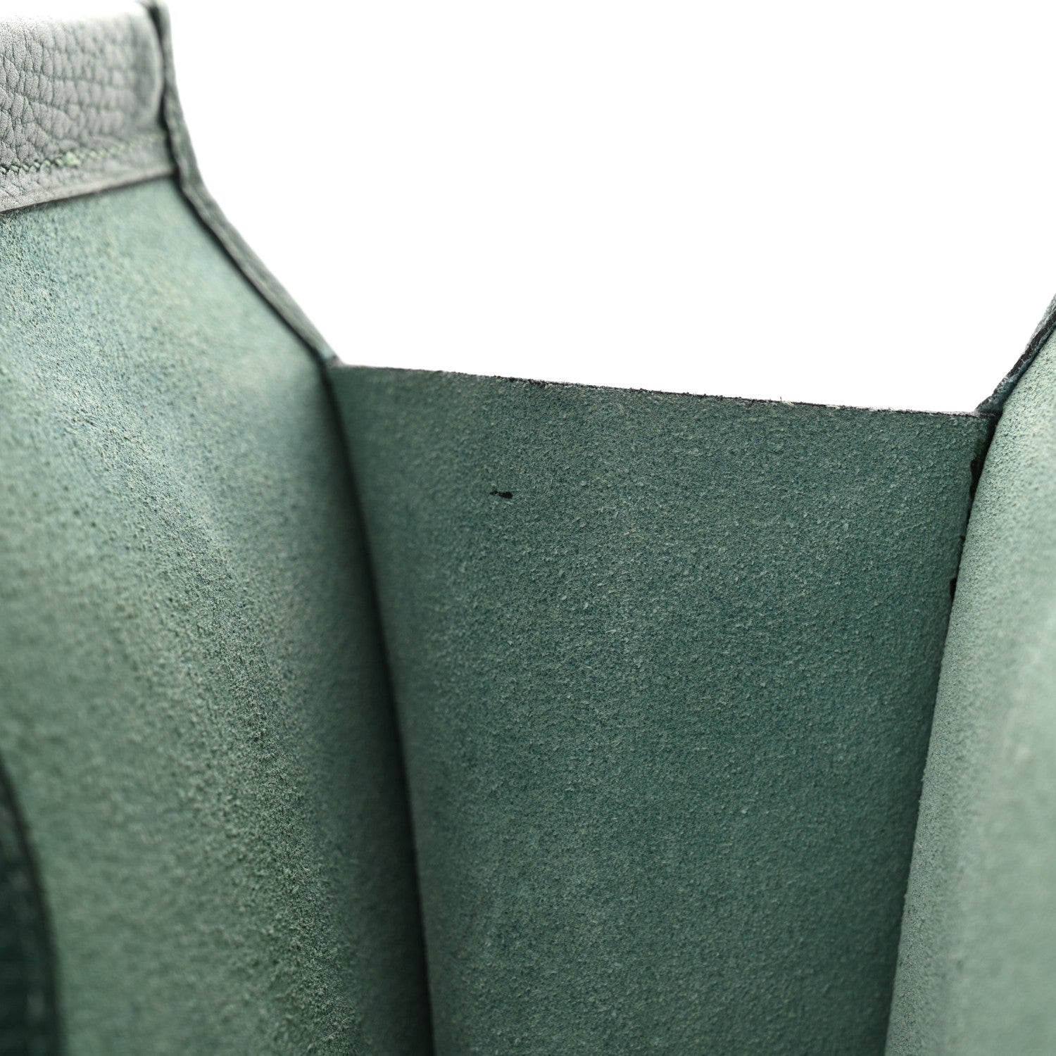 Hermes Kaba Taurillon Clemence Tote Vert Clair 14 of 24