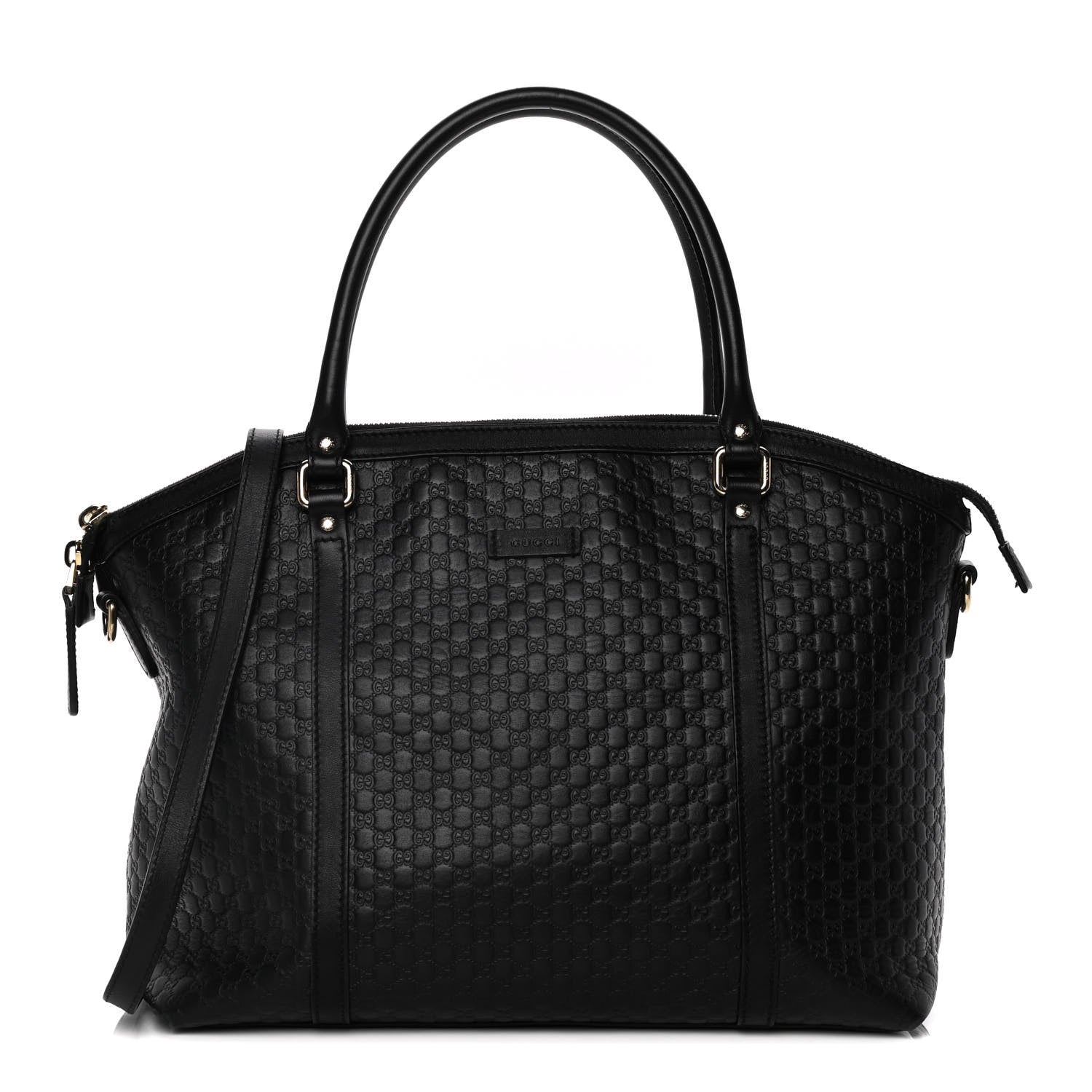 Gucci Soft Microguccissima Dome Satchel Black 1 of 11