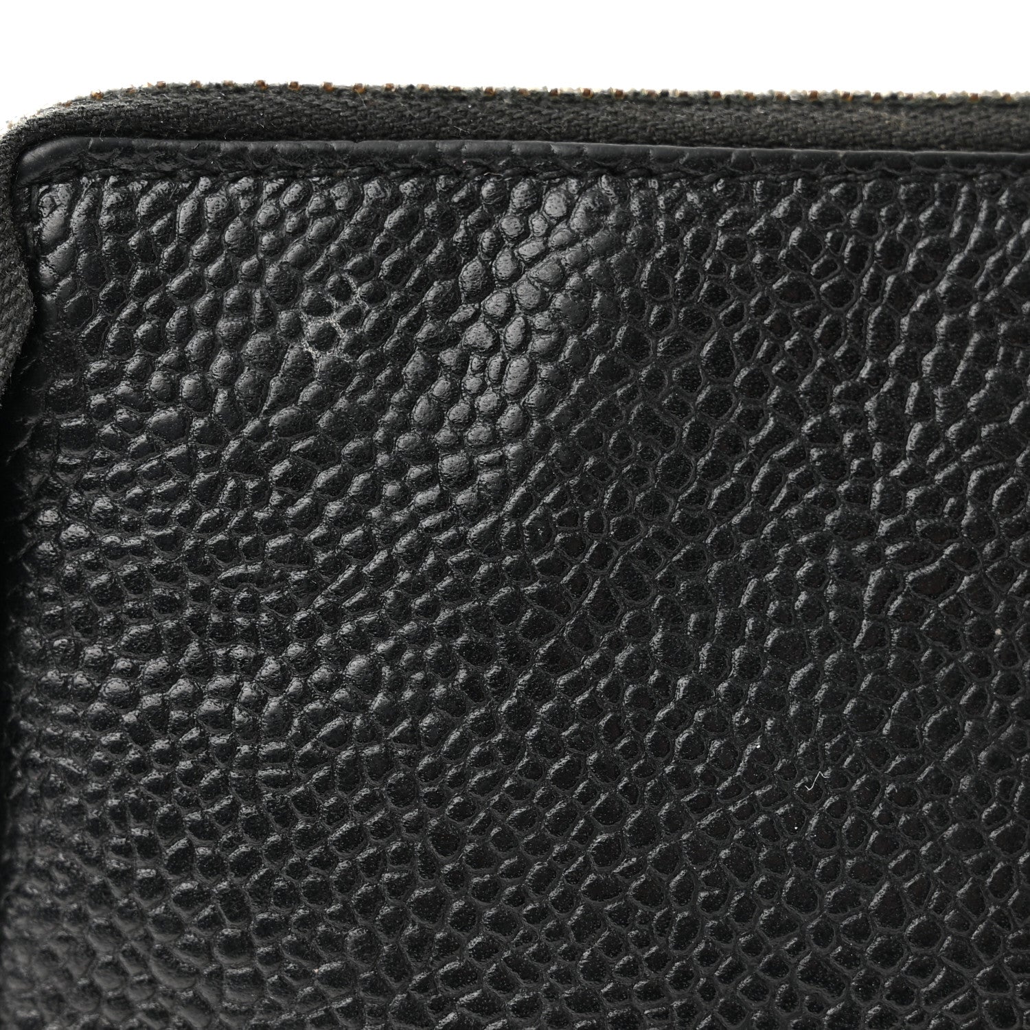 Chanel Caviar Timeless CC Cosmetic Pouch Bag Black 13 of 13