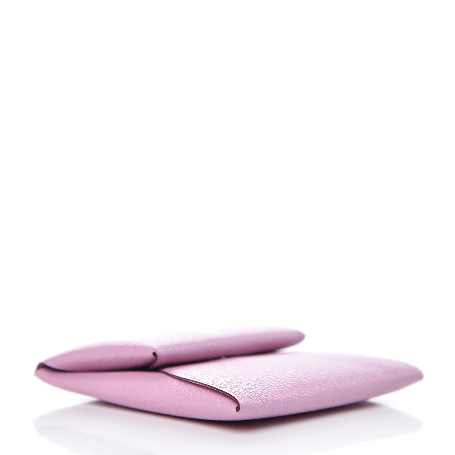 Hermes Chevre Mysore Bastia Coin Purse Mauve Sylvestre 4 of 8