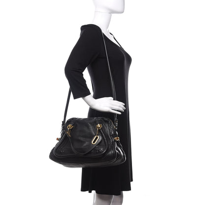 Chloe Calfskin Medium Paraty Black 3 of 15
