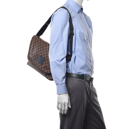 Louis Vuitton Damier Ebene Sprinter MM Cobalt 2 of 10