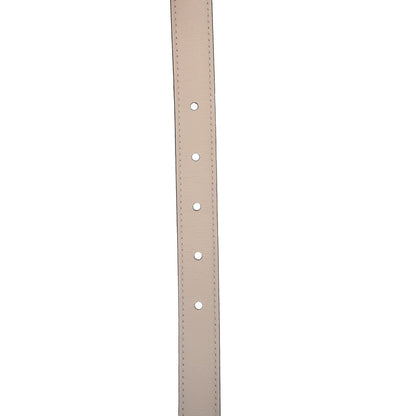 Gucci Calfskin Double G 20mm Belt 80 32 Mystic White 7 of 7