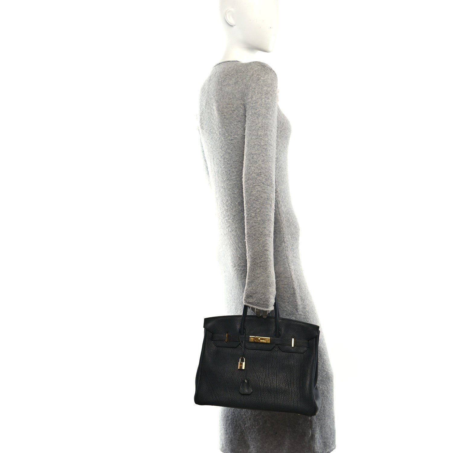 Hermes Fjord Birkin 35 Black 2 of 16