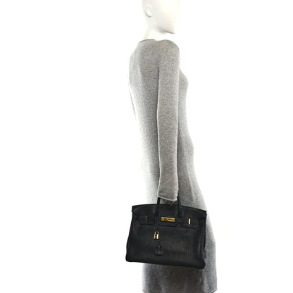 Hermes Fjord Birkin 35 Black 2 of 16