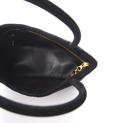 Chanel Velvet Medallion Tote Black 4 of 9