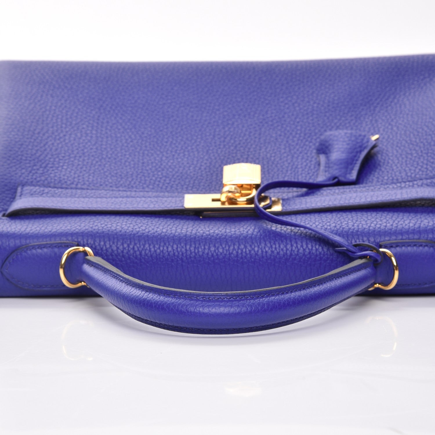 Hermes Togo Kelly Retourne 32 Bleu Electrique 21 of 30