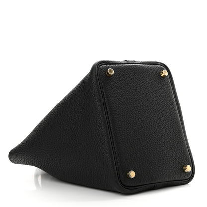 Hermes Taurillon Clemence Picotin Lock 18 PM Black 4 of 11