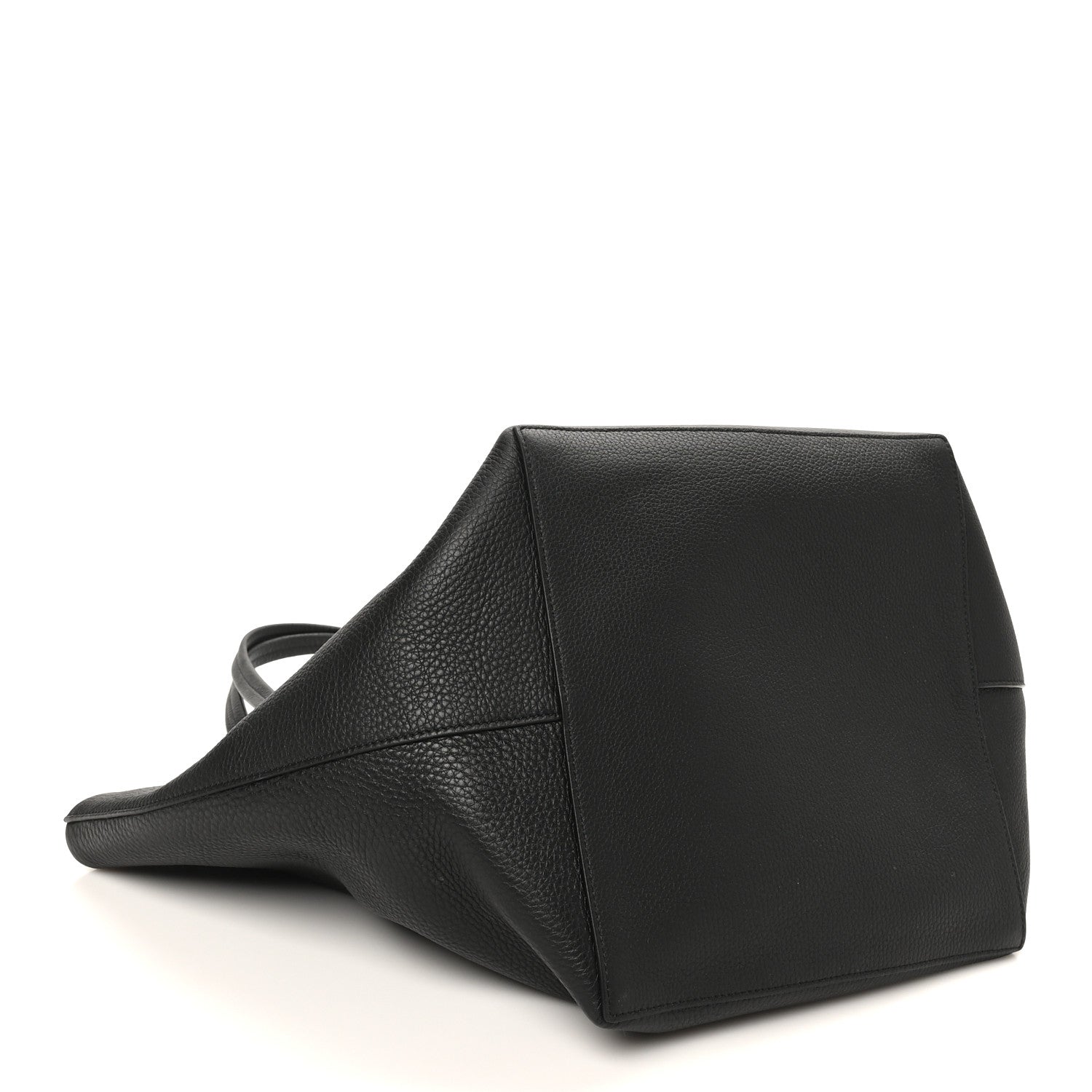 The Row Grained Calfskin Park Tote Three Black 5 of 10