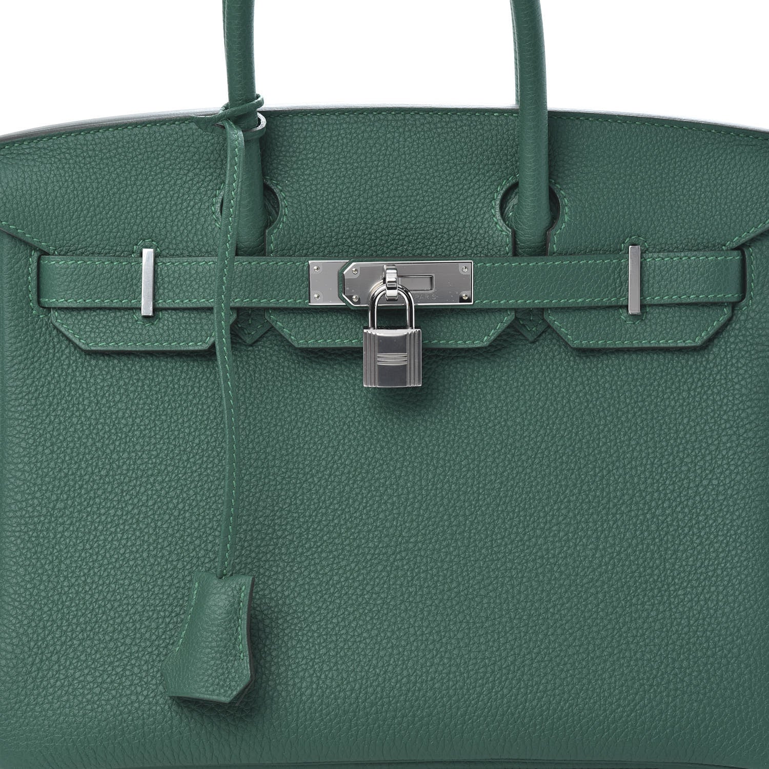 Hermes Togo Birkin 30 Malachite 8 of 11