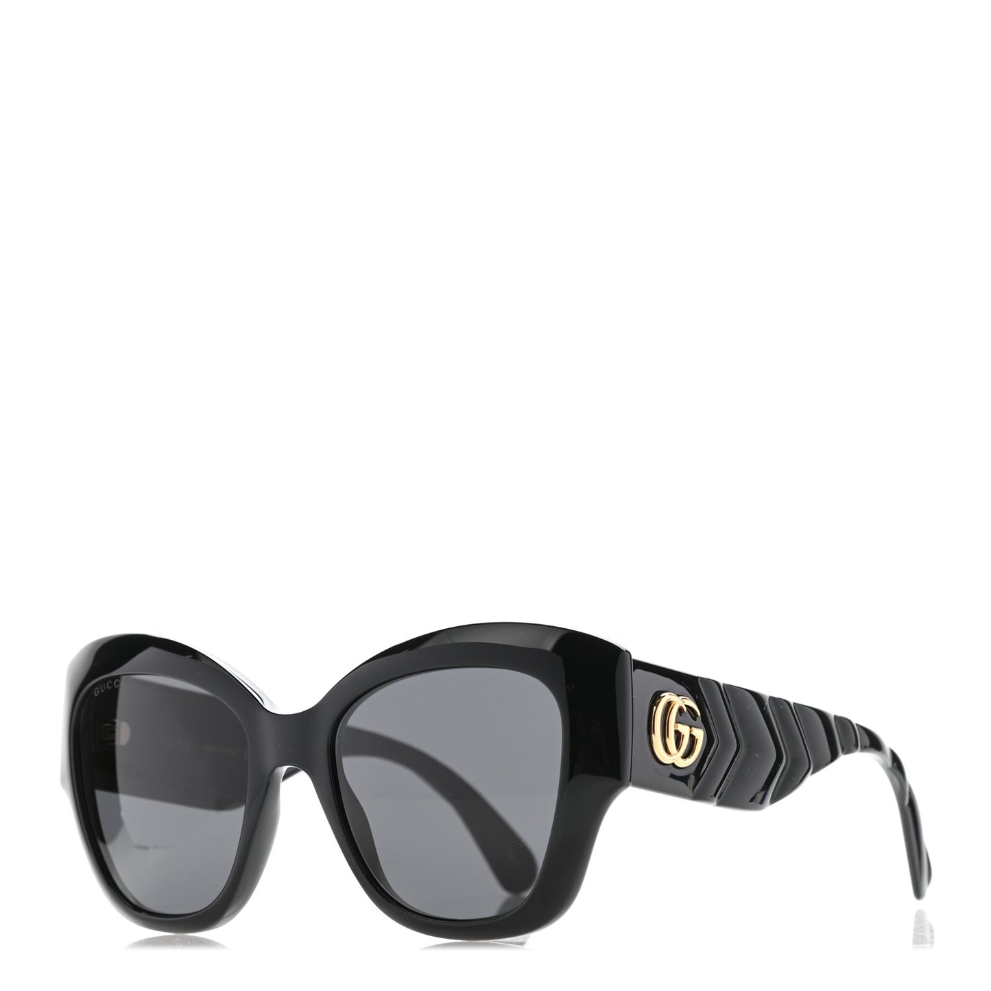 Acetate GG Butterfly Sunglasses GG0808S Black