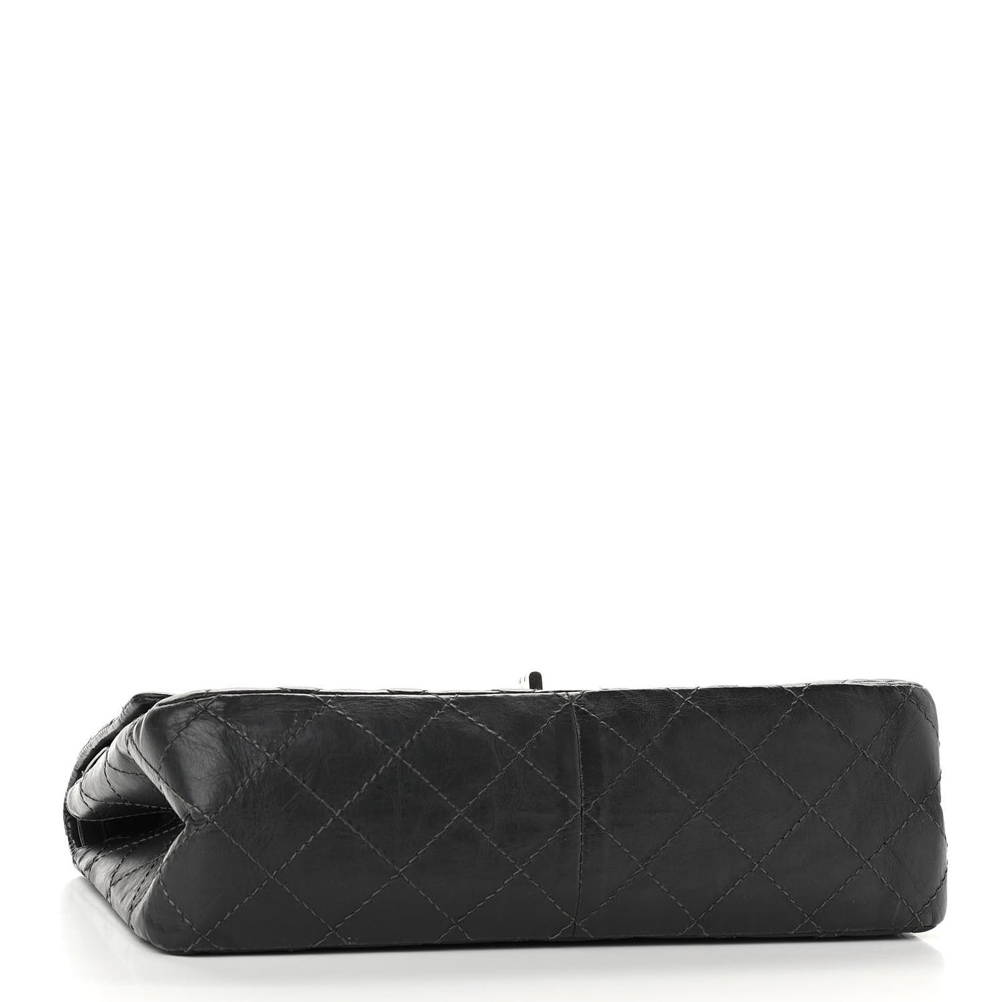 Aged Calfskin Quilted 2.55 Reissue 226 Flap Grey