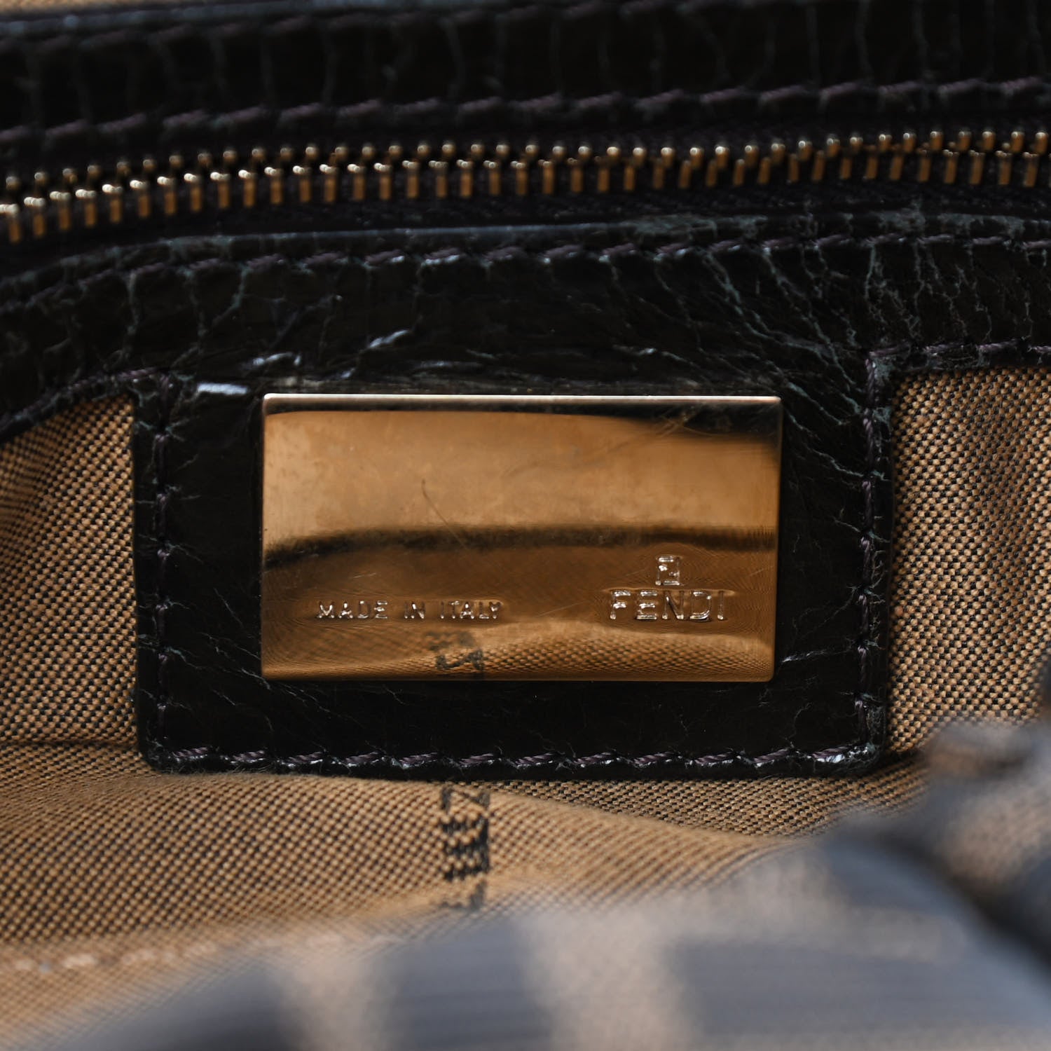 Fendi Zucca Medium Magic Bag Tobacco 5 of 9