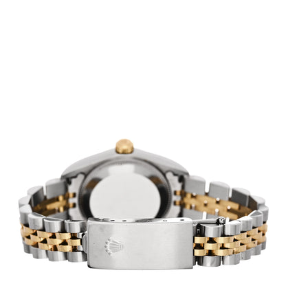Rolex Stainless Steel 18K Yellow Gold Diamond 26mm Oyster Perpetual Watch Champagne 76193 3 of 5