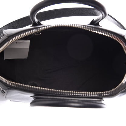 Givenchy Sugar Goatskin Woven Medium Antigona Black White 5 of 10