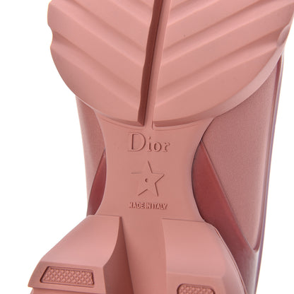 Christian Dior Neoprene Rubber Womens D-Connect Sneakers 38 Deep Nude 7 of 13